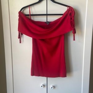 LeChateau new with tags off the shoulder fitted top size large